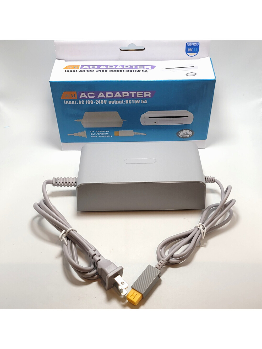 AC Adapter Charger for Wii U Console Replacement Power Supply Cord WUP-002